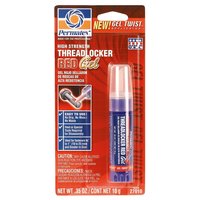 Permatex® 27010 High Strength Threadlocker Red Gel - pen 10 gr